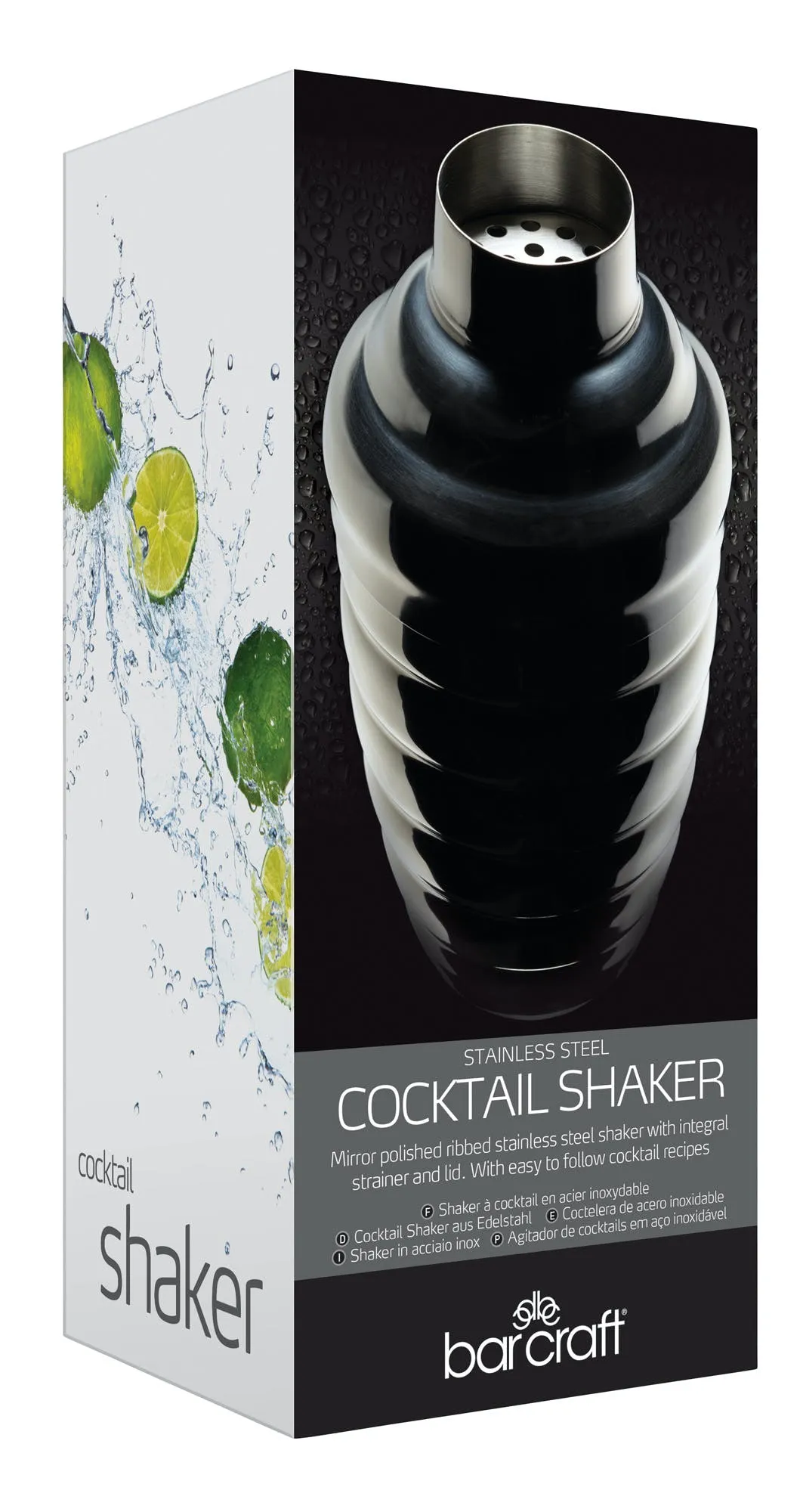 Stainless Steel 500ml Cocktail Shaker