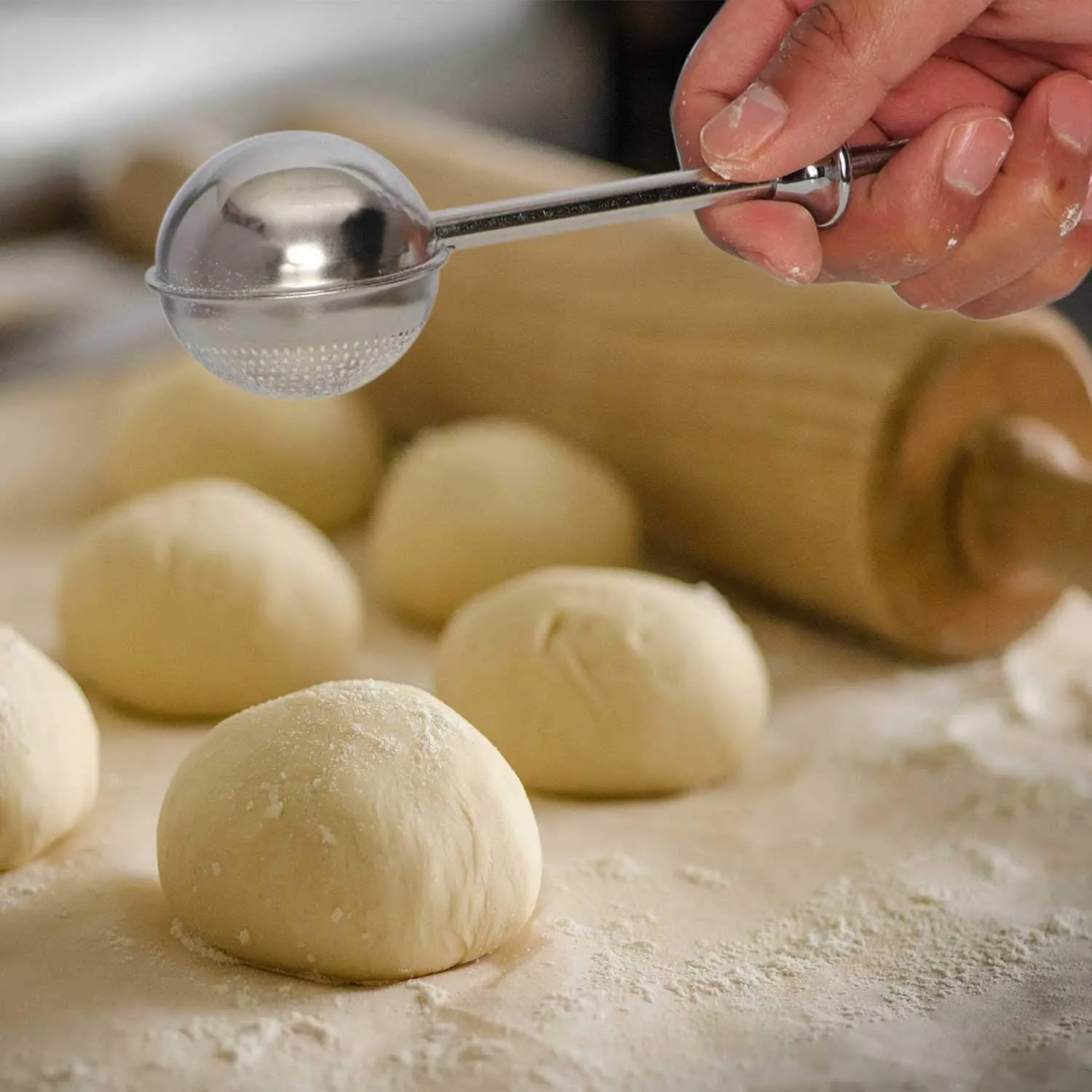 Stainless Steel Powdered Sugar Shaker