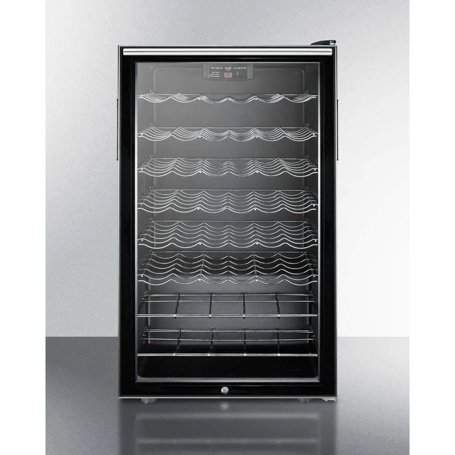 Summit 40 Bottle 20" Wide Built-In Wine Fridge SWC525LBI7HH