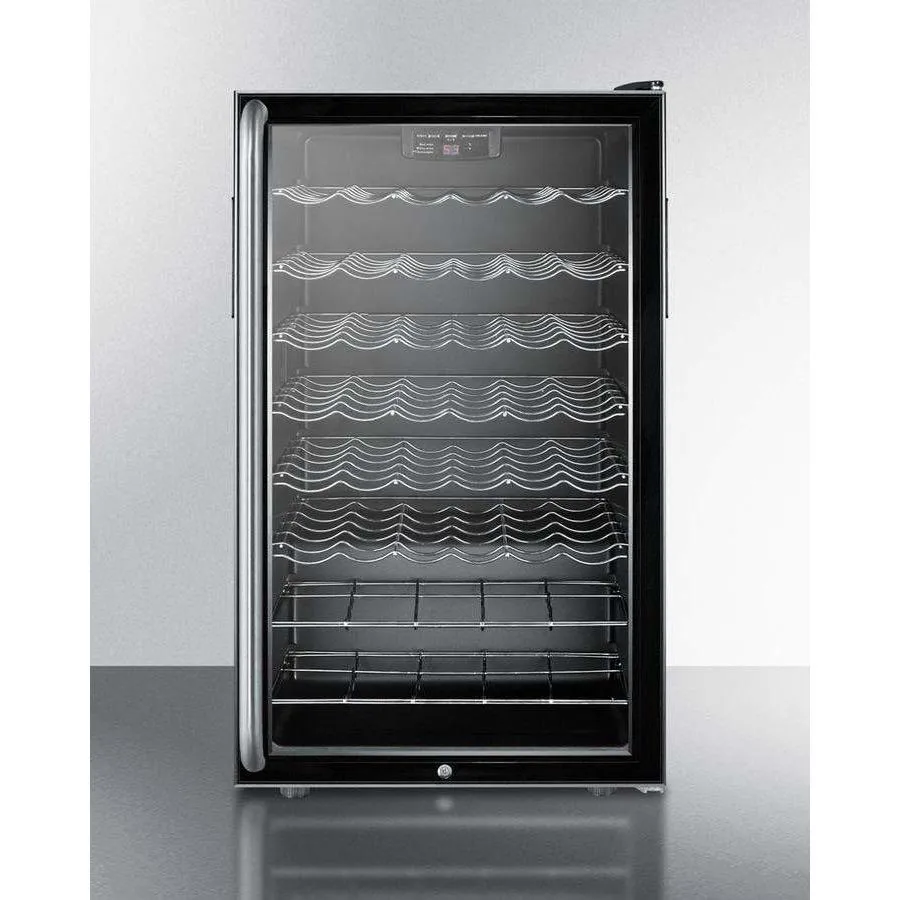 Summit 40 Bottle 20" Wide Wine Fridge SWC525L7SH