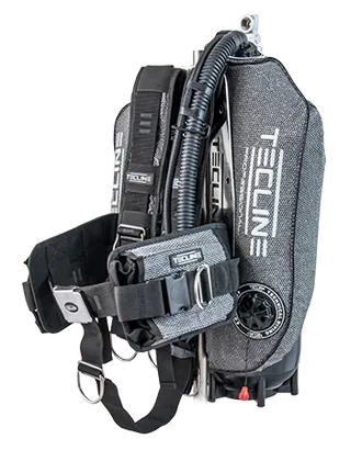 Tecline Peanut 16 Professional BC System (16kg/ 35lbs) - Grey Kevlar Set Comfort