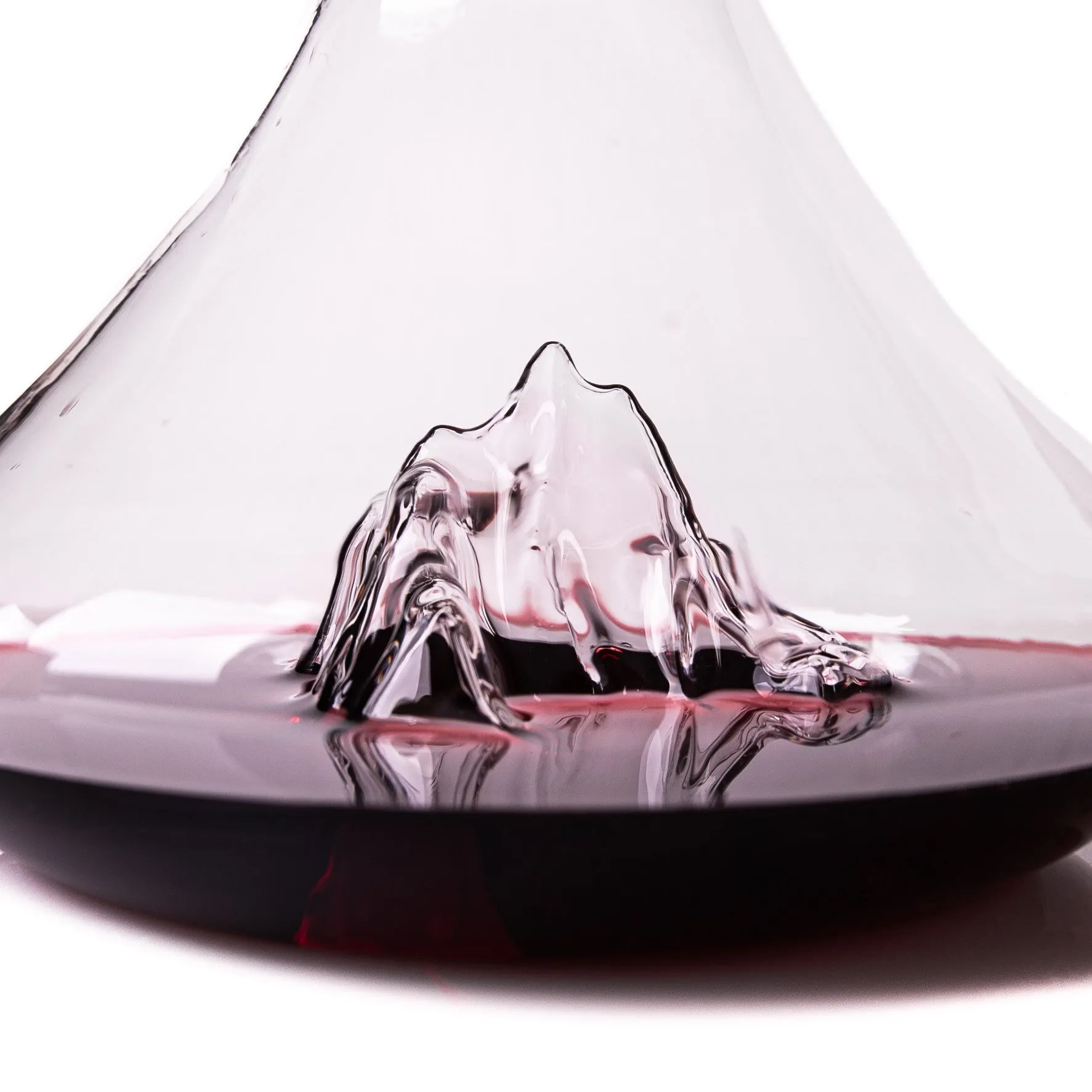 Topographic Wine Decanter - Mount Everest