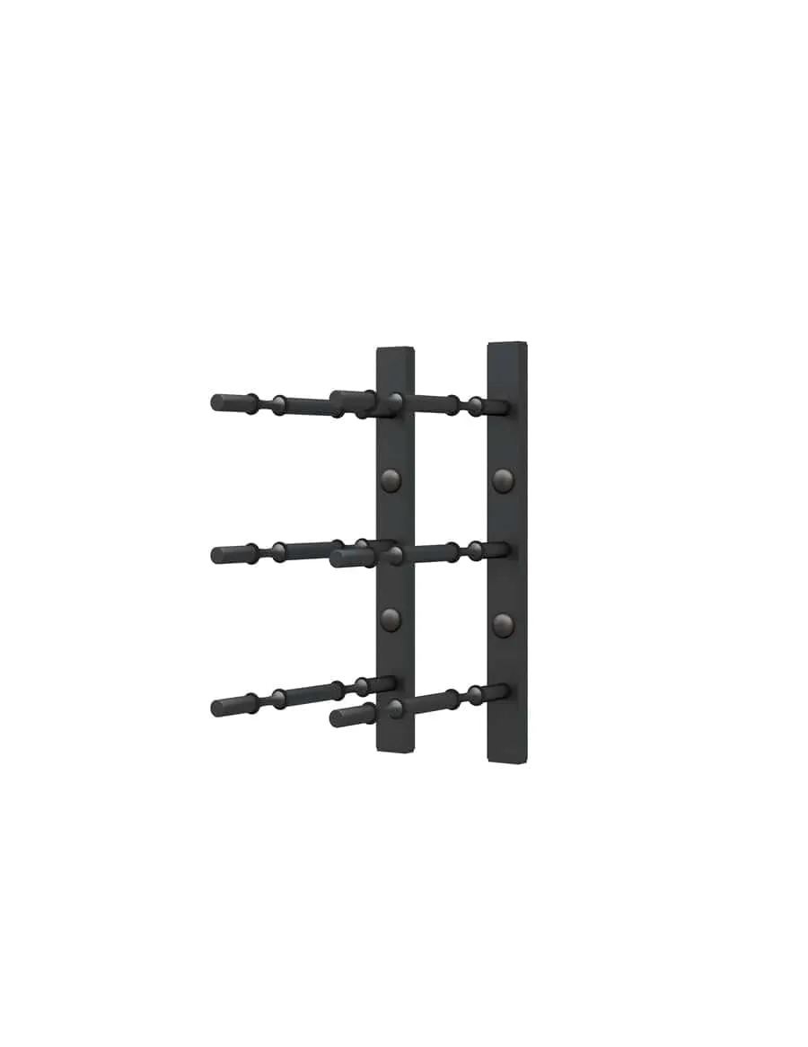 Ultra Wine Racks HZ Wall Rails 1FT Metal Wine Rack (3 to 9 Bottles)