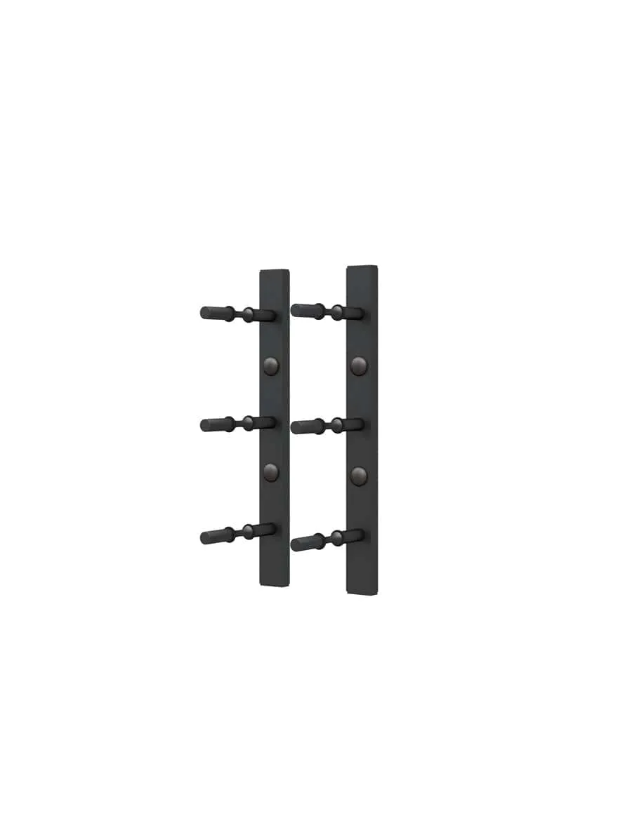 Ultra Wine Racks HZ Wall Rails 1FT Metal Wine Rack (3 to 9 Bottles)