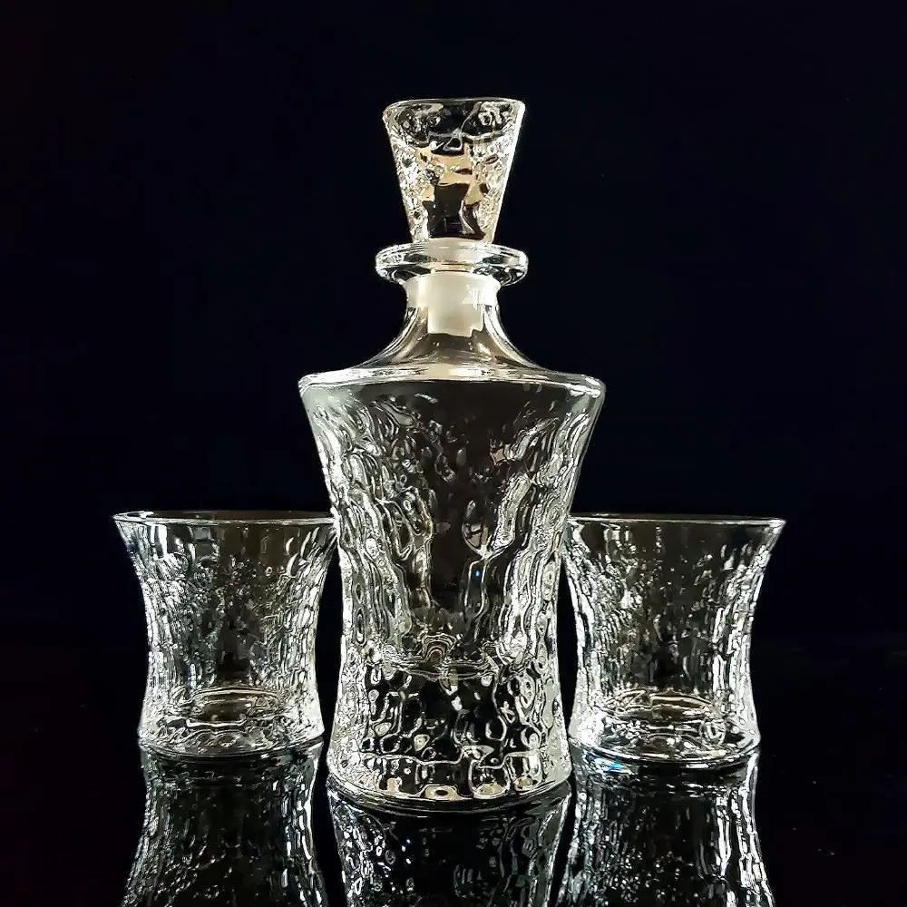 Whiskey Decanter and Tumblers Set (Cœur Pur - Reine)