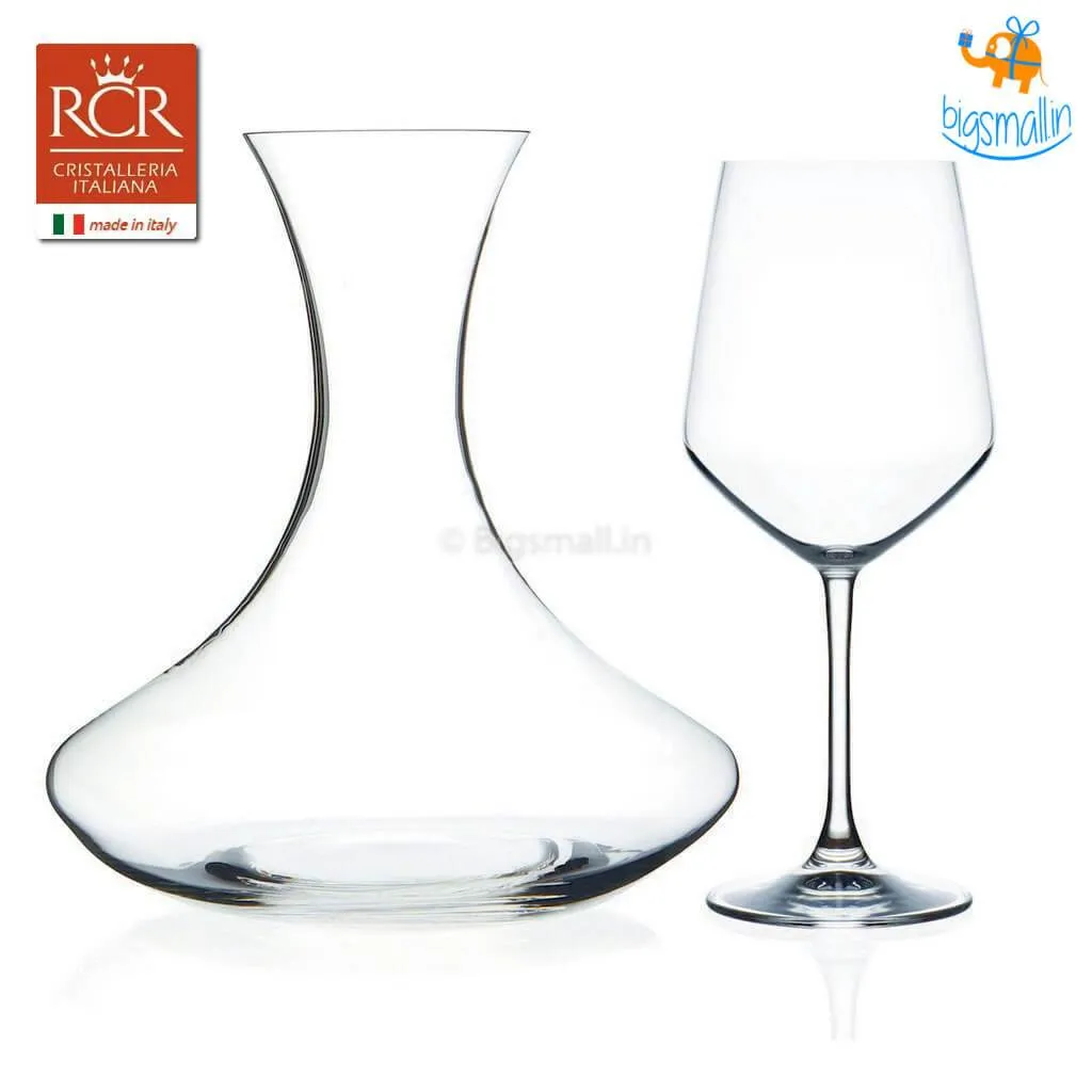 Wine Tasting Set - Wine Glasses and Decanter