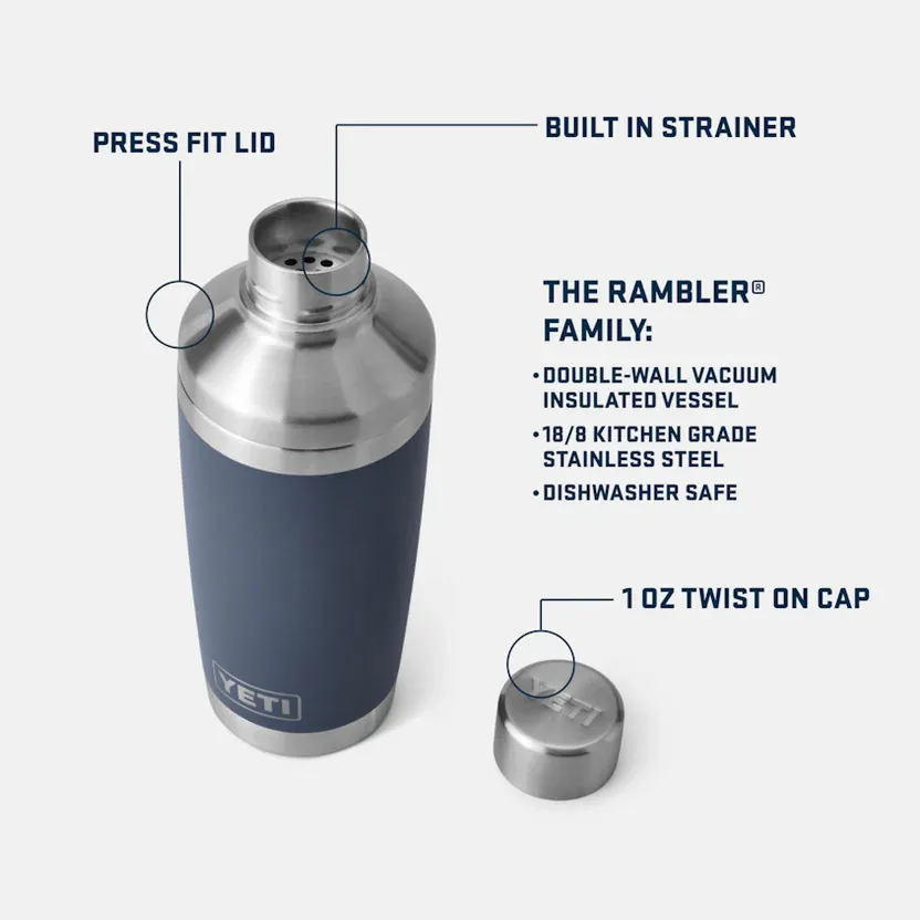 Yeti Rambler 591 ml Cocktail Shaker Key Lime | Buy Yeti Rambler 591 ml Cocktail Shaker Key Lime here | Outnorth